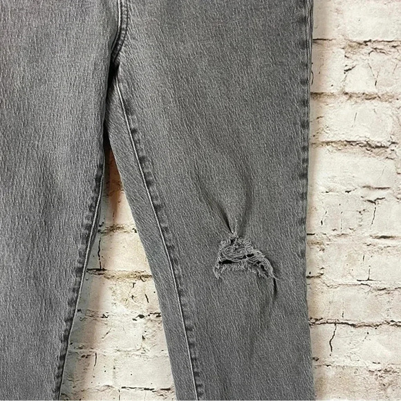 Madewell Women's Size 26 The Perfect Vintage Jeans Cosner Wash Knee Rip Edition - Picture 4 of 12